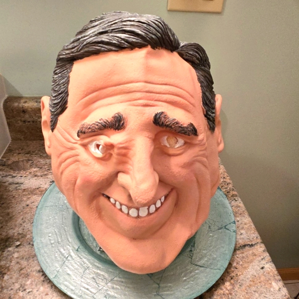 John Kerry Face Full Head Halloween Mask, Adult One Size